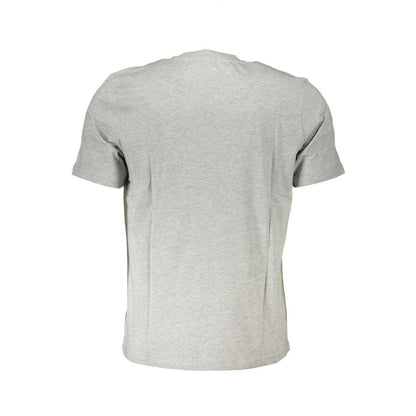 North Sails Grigio Cotton Men T-Shirt