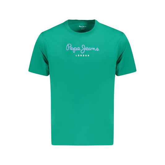 Pepe Jeans Verde Cotton Men T-Shirt