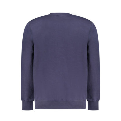 North Sails Navy Cotton Men Sweatshirt