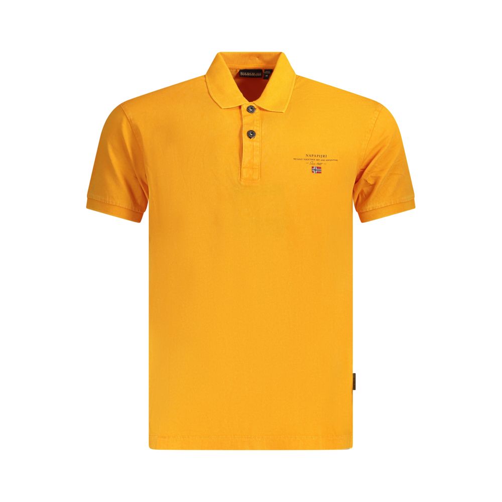 Napapijri Arancione Cotton Men's Polo