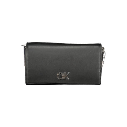 Calvin Klein Black Polyester Women Shoulder Bag
