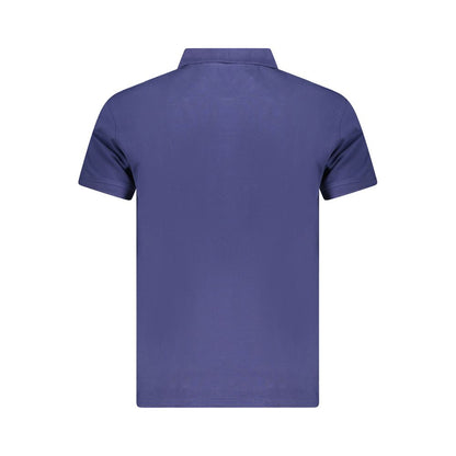 Cavalli Class Blu Cotton Men Polo