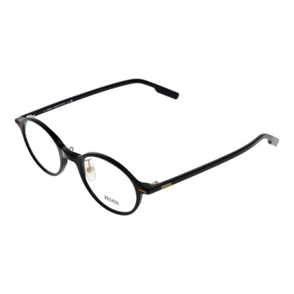 Ermenegildo Zegna Black Plastic Glasses (Frames)