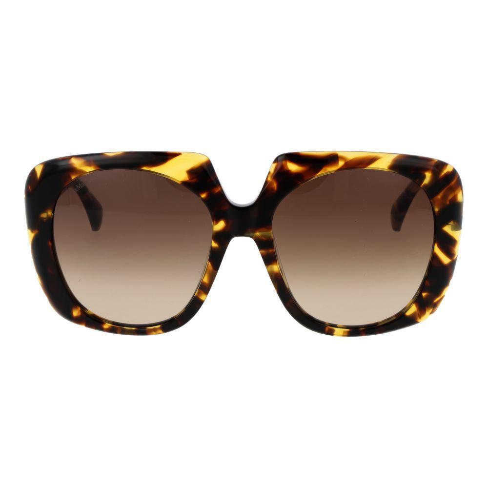 Max Mara Brown Plastic Sunglasses