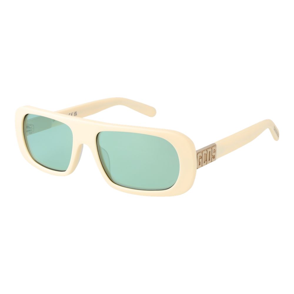GCDS Cream Acetate Sunglasses