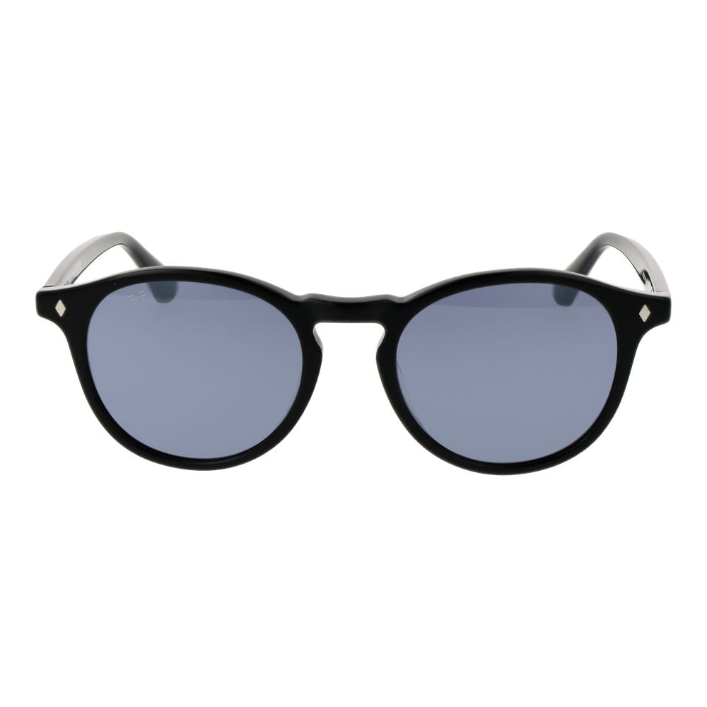 Web Black Acetate Sunglasses