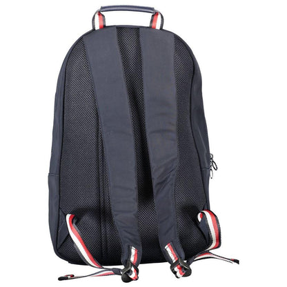 Tommy Hilfiger Blue Polyester Men Backpack
