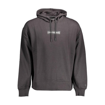 Calvin Klein Black Cotton Men's Hoodie