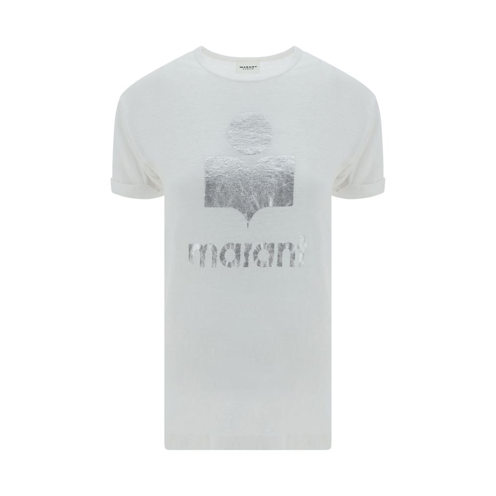 Marant Etoile White Linen T-Shirt
