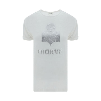 Marant Etoile White Linen T-Shirt