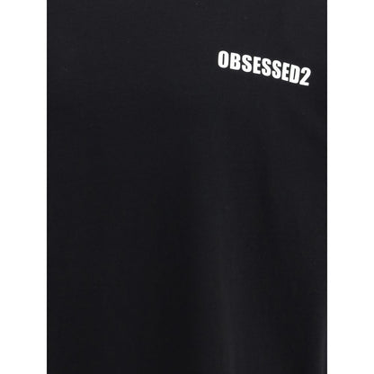 Dsquared² Black Cotton T-Shirt