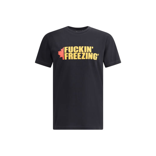 Dsquared² Black Cotton T-Shirt