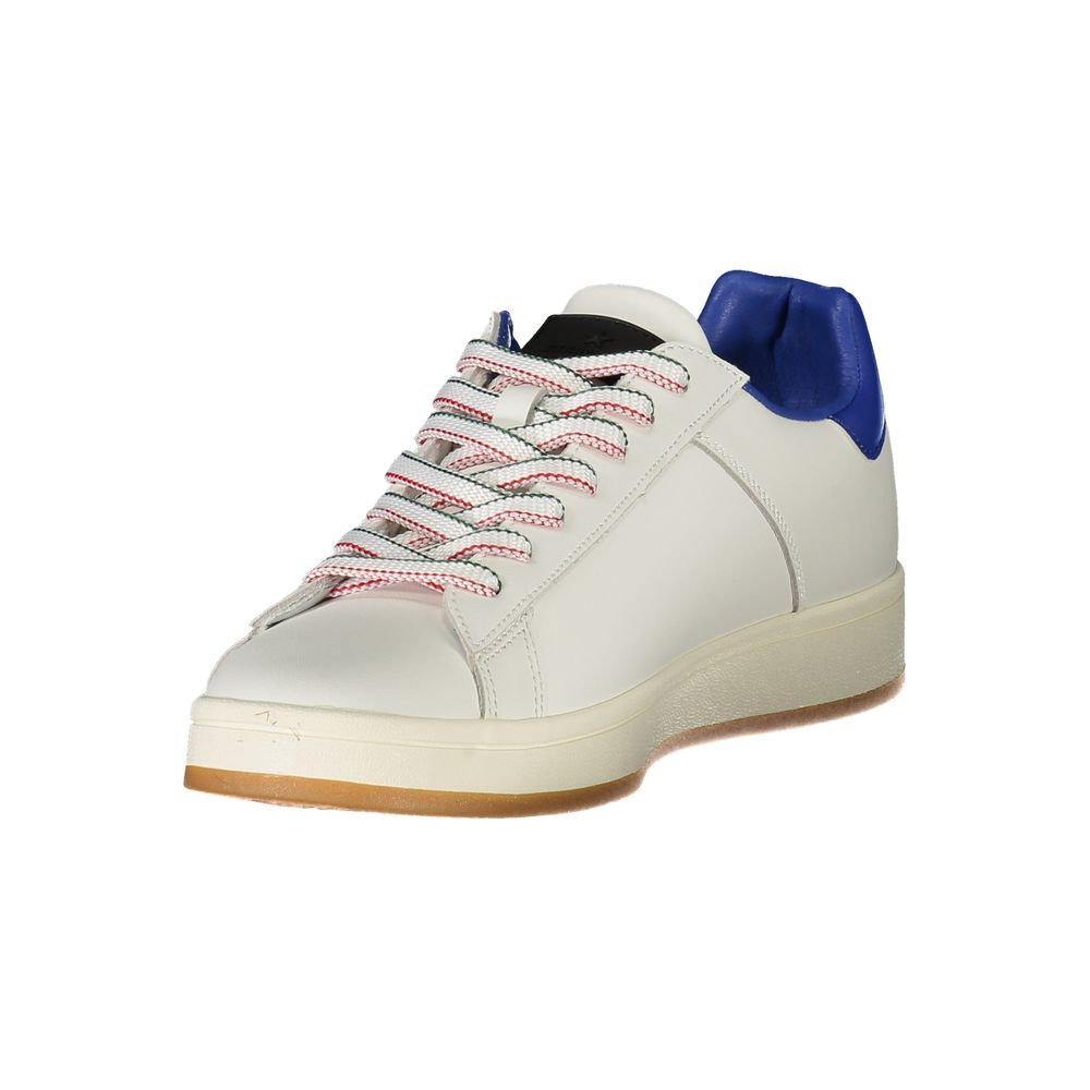 Esercito 1659 White Polyurethane Men Sneaker