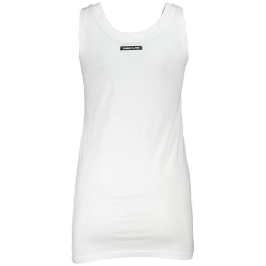 Cavalli Class White Cotton Tops & T-Shirt