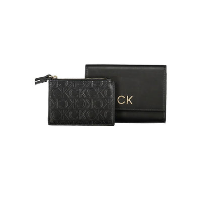 Calvin Klein Black Polyester Women Wallet