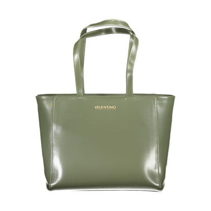 Valentino Green Polyethylene Handbag