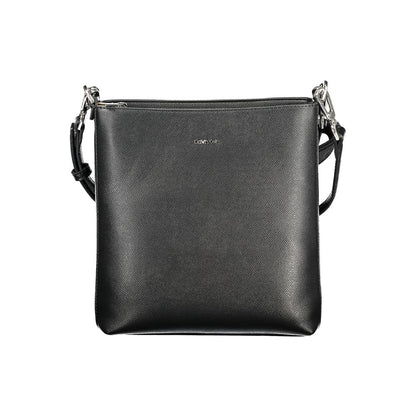 Calvin Klein Black Polyester Woman Shoulder Bag