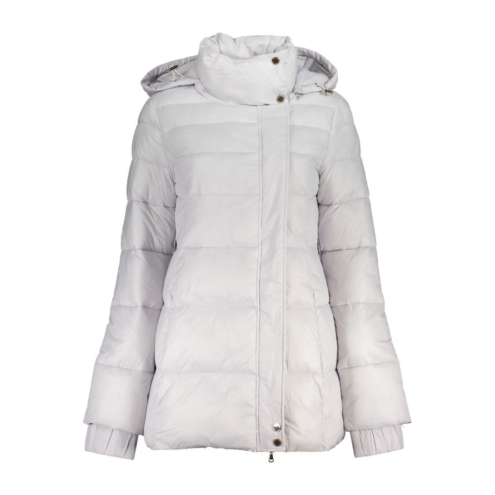 Patrizia Pepe Bianco Poliammide Women Jacket