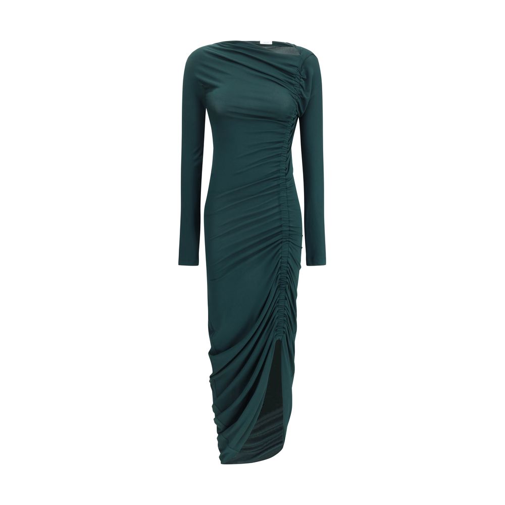 Ferragamo Bicolor Viscose Casual Dress