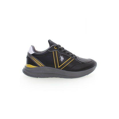 U.S. POLO ASSN. Nero Polyurethane Men Sneaker