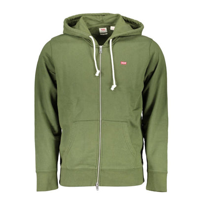 Levi's Green Cotton Men Sweater