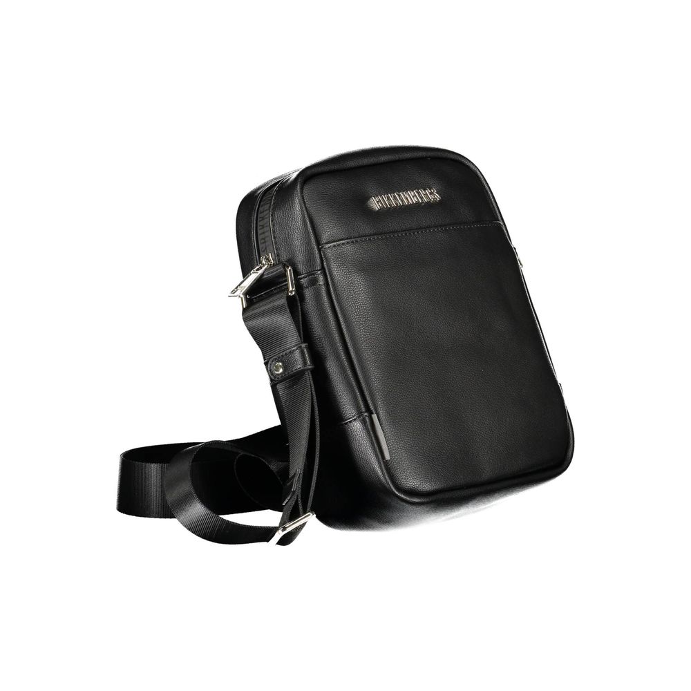 Bikkembergs Black Polyethylene Shoulder Bag