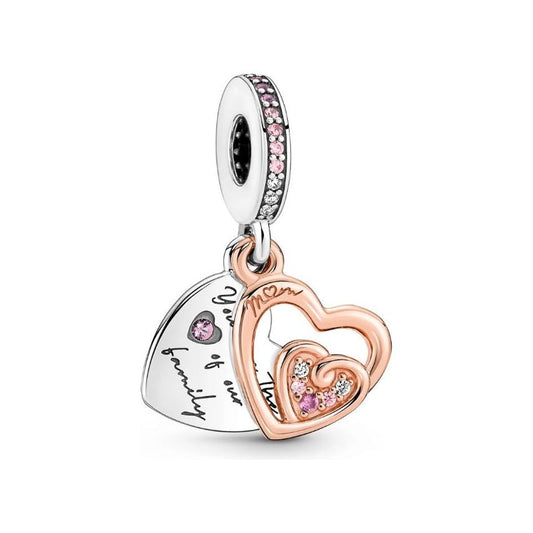 PANDORA CHARMS Mod. ENTWINED INFINITE HEARTS-0