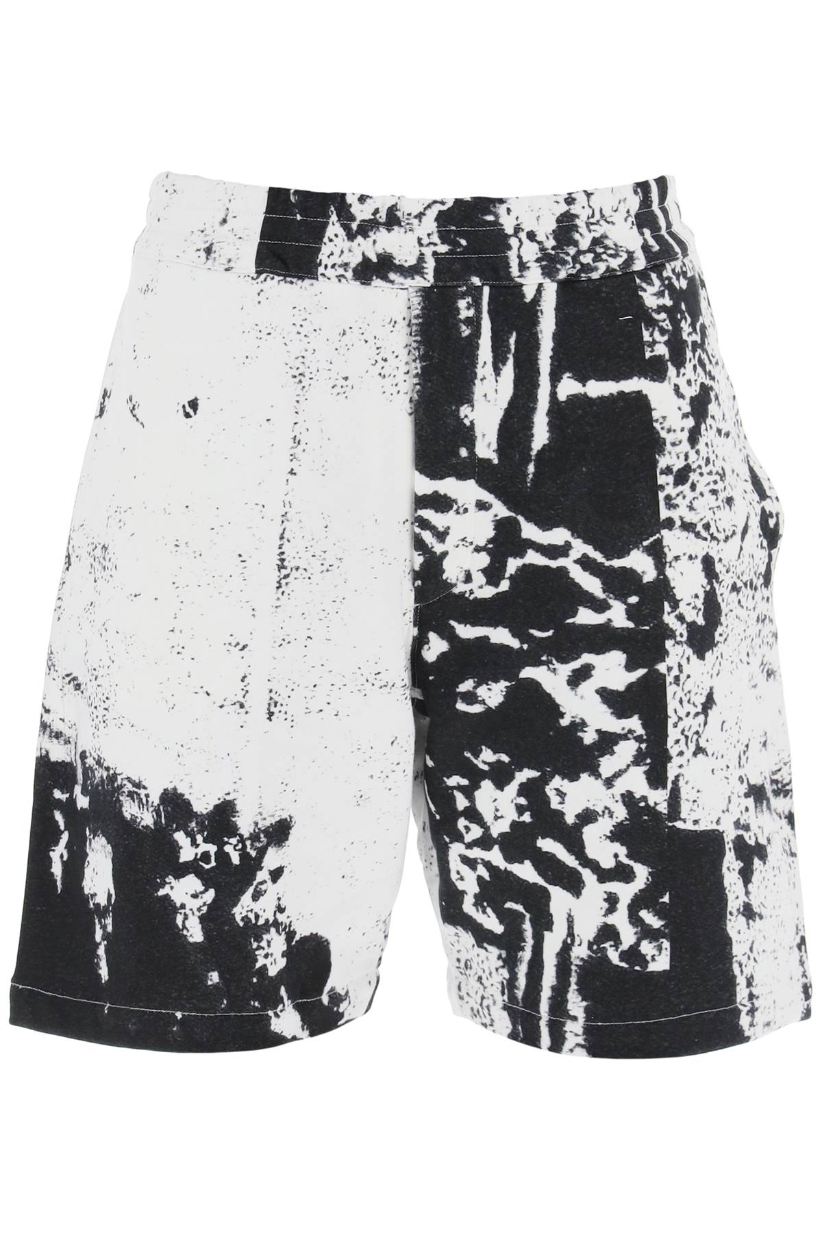 Alexander Mcqueen fold print sweat shorts Short trousers Alexander Mcqueen