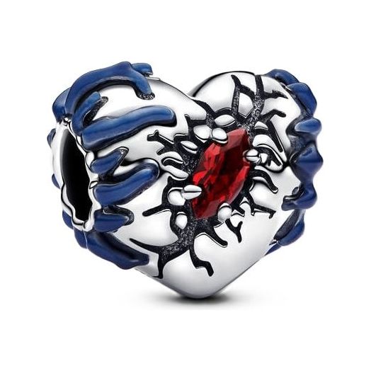 PANDORA CHARMS Mod. STRANGER THINGS GLOW-IN-THE-DARK HEART DESIGNER FASHION JEWELLERY PANDORA