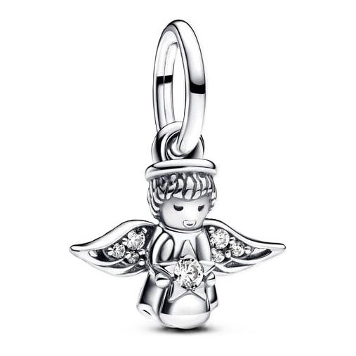 PANDORA CHARMS Mod. SPARKLING ANGEL DANGLE-0