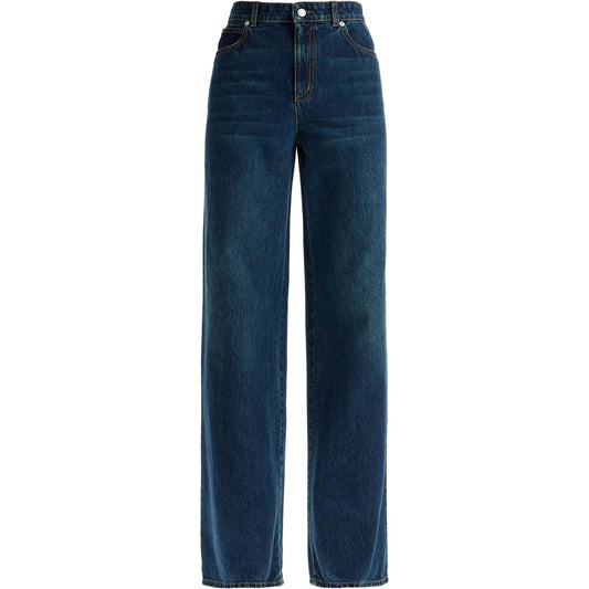 Alexander Mcqueen wide leg jeans