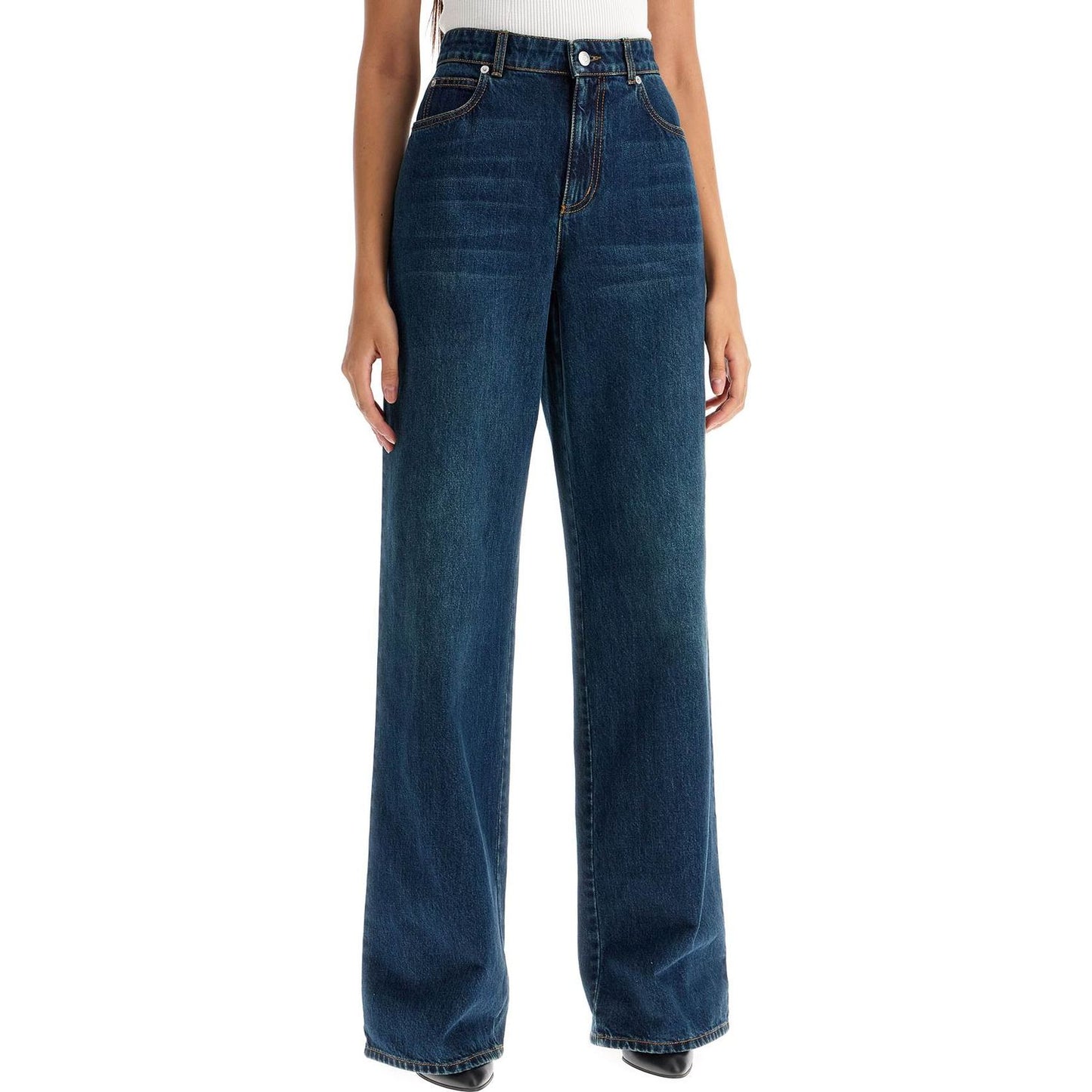 Alexander Mcqueen wide leg jeans Jeans Alexander Mcqueen