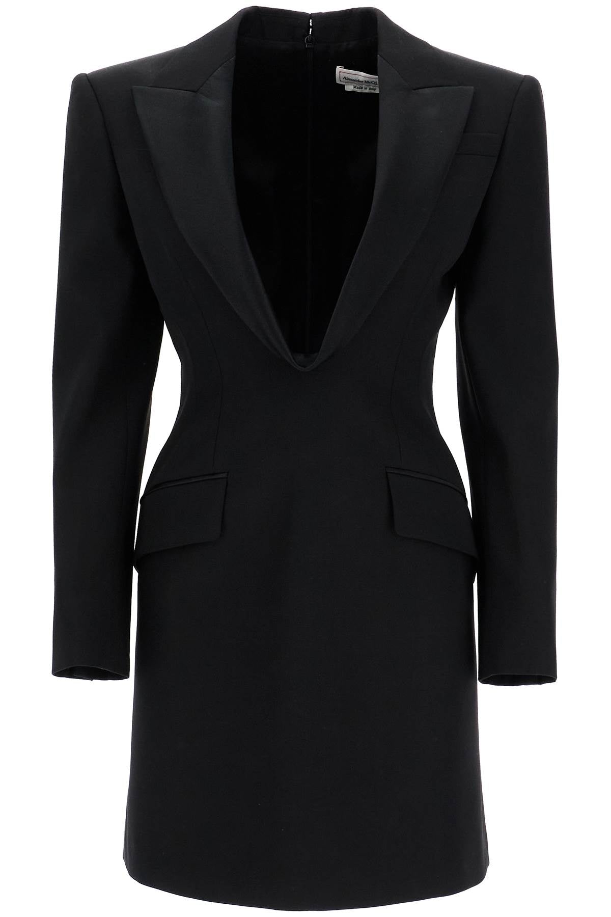 Alexander Mcqueen jacket-style mini dress Dresses Alexander Mcqueen