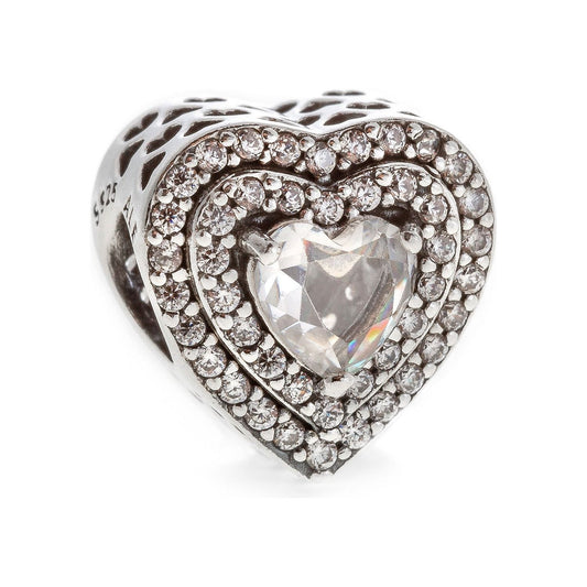 PANDORA JEWELRY Mod. SPARKLING LEVELLED HEARTS-0