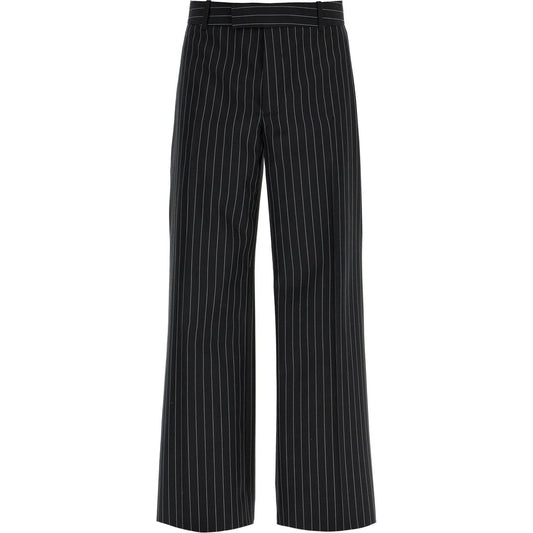 Alexander Mcqueen low-waisted pinstripe Trousers Alexander Mcqueen