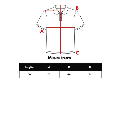 Gran Sasso Red Cotton Polo Shirt