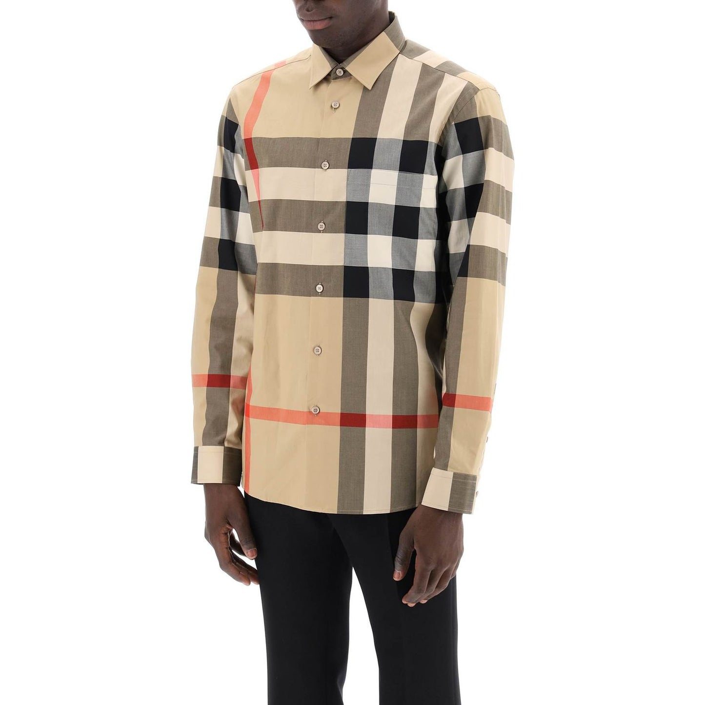 Burberry long sleeve summerton shirt Shirts Burberry