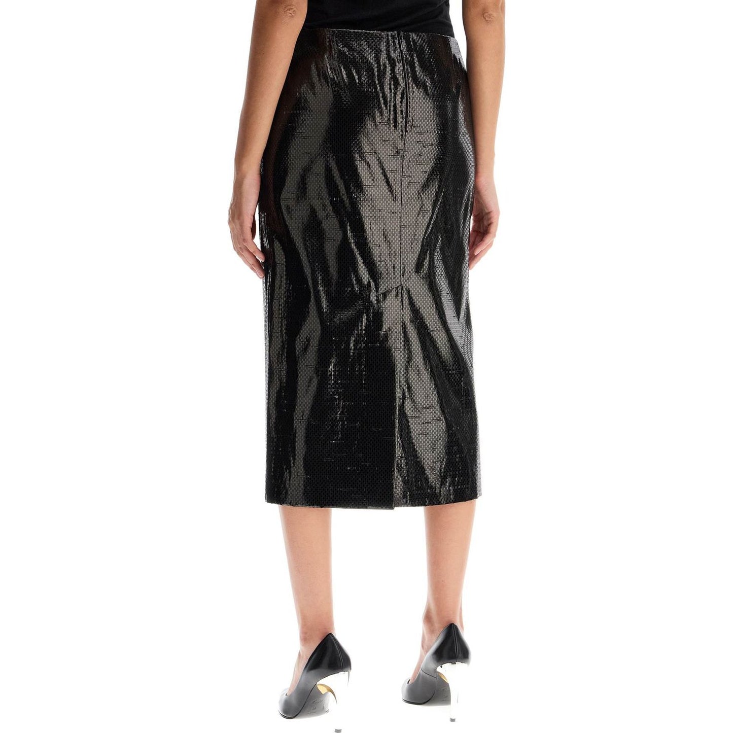 Alexander Mcqueen silk tarpaulin skirt Skirts Alexander Mcqueen