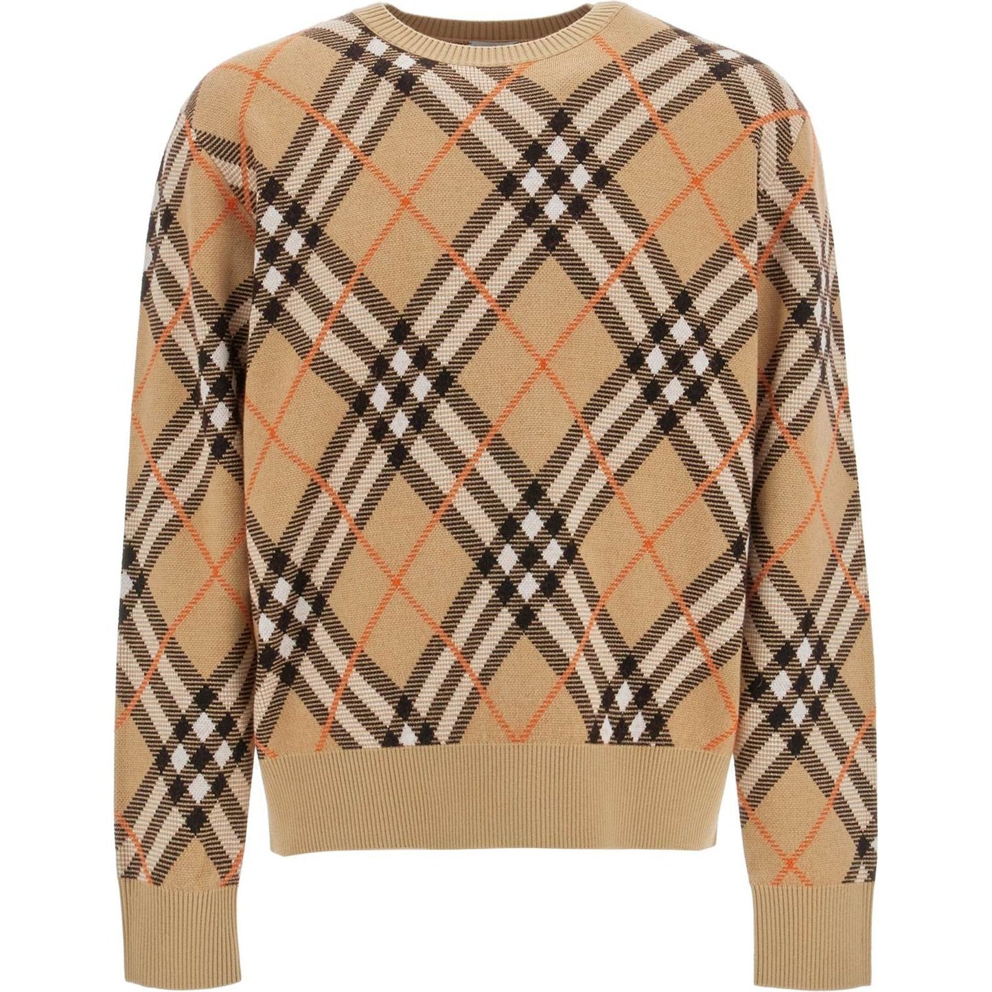 Burberry ered wool and mohair pullover sweater Knitwear Burberry