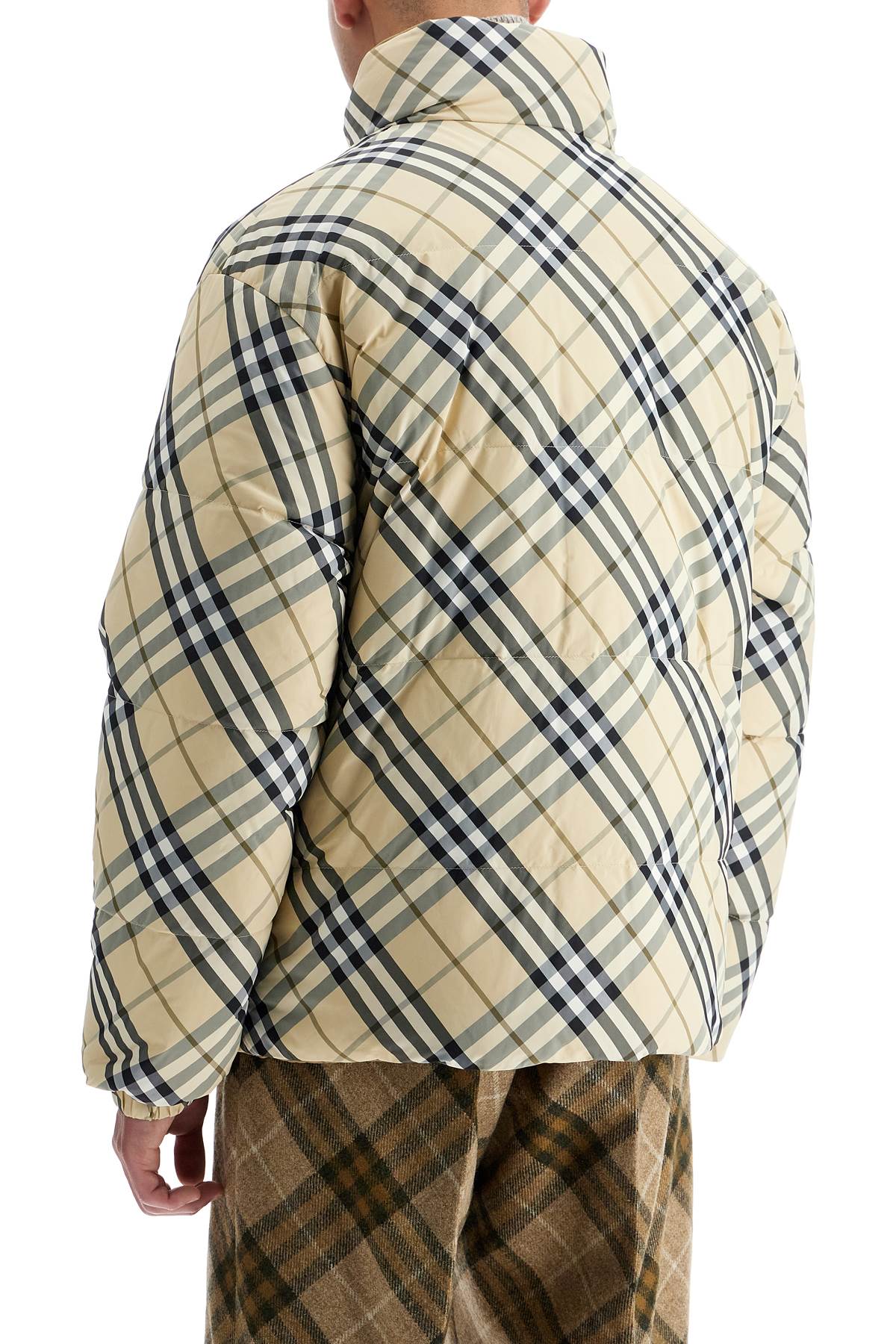 Burberry Burberry short reversible down jacket