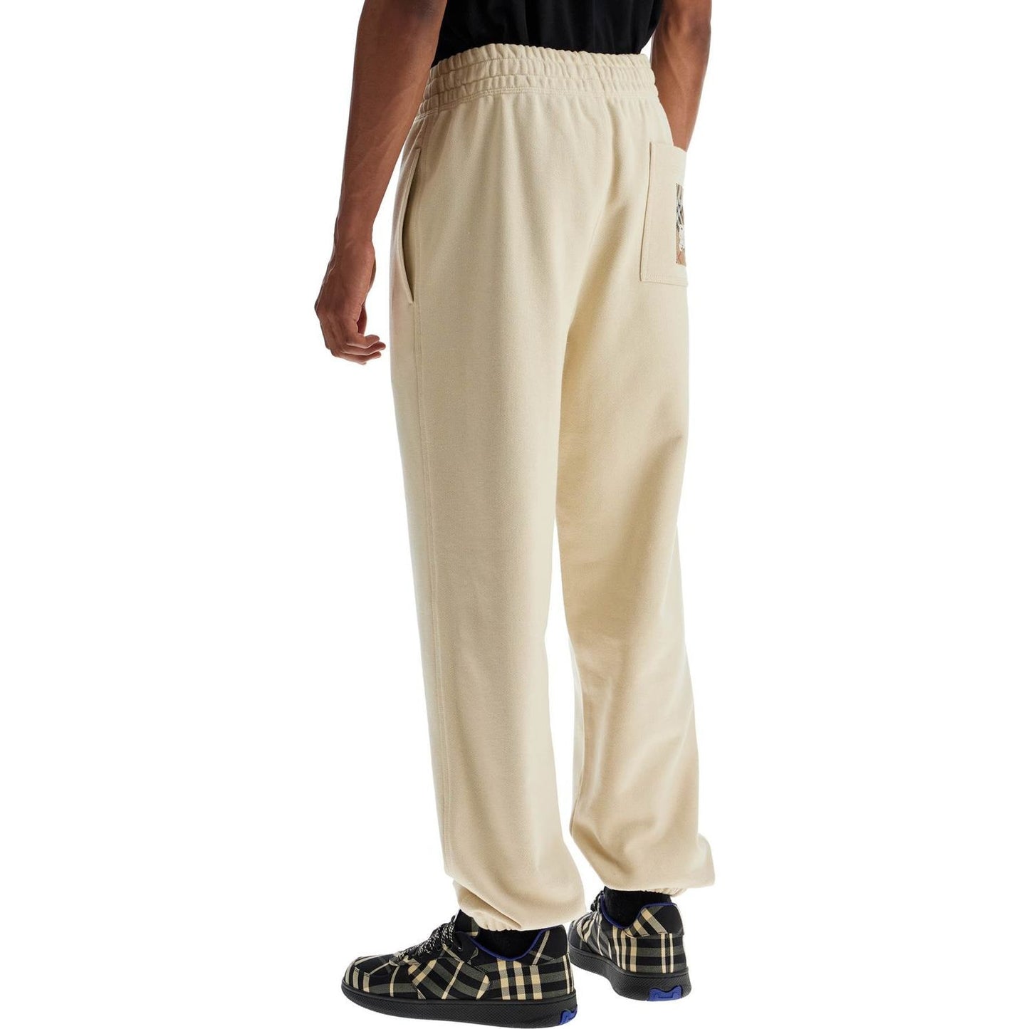 Burberry joggers with patch logo Trousers Burberry