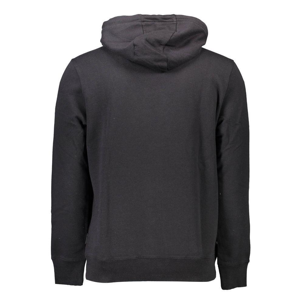 Napapijri Black Cotton Men's Sweatshirt