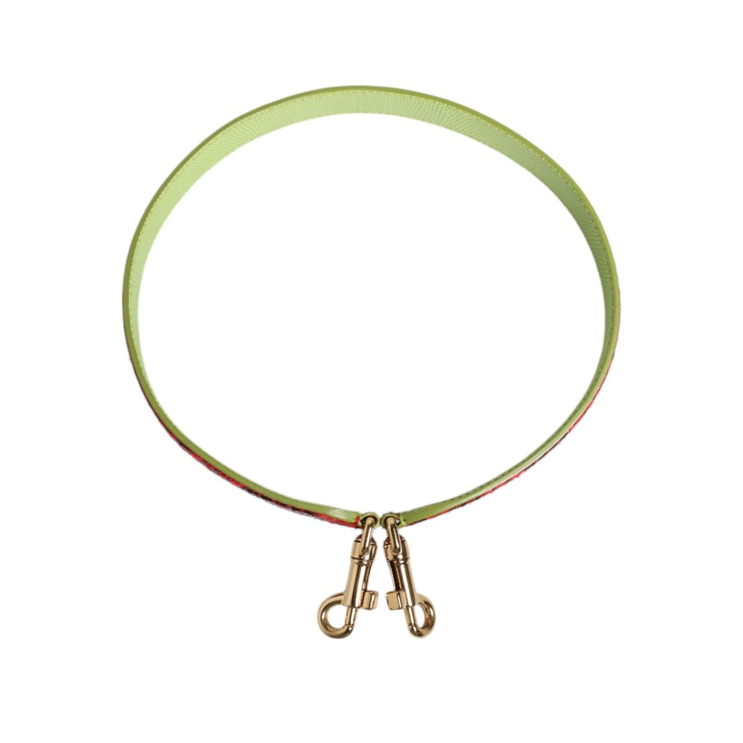 Dolce & Gabbana Red Exotic Leather Handbag Accessory Shoulder Strap