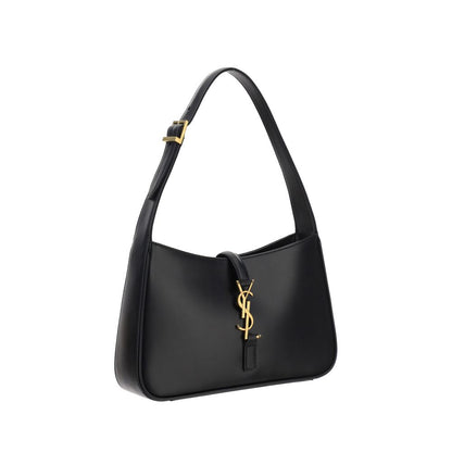 Saint Laurent Black Calf Leather Bos Taurus Handbag