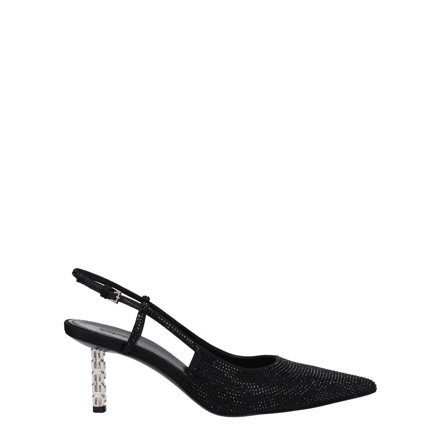 Givenchy Black Fabric High Heel Pumps
