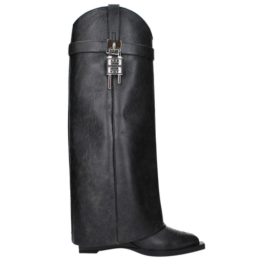 Givenchy Black Leather Boots