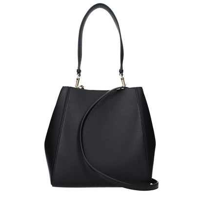 Tory Burch Black Leather Shoulder Bag