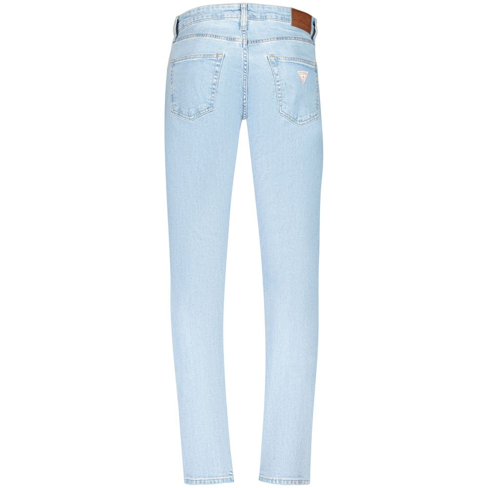 Guess Jeans Azzurro Cotton Men's Jeans