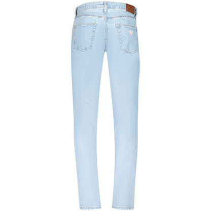 Guess Jeans Azzurro Cotton Men's Jeans