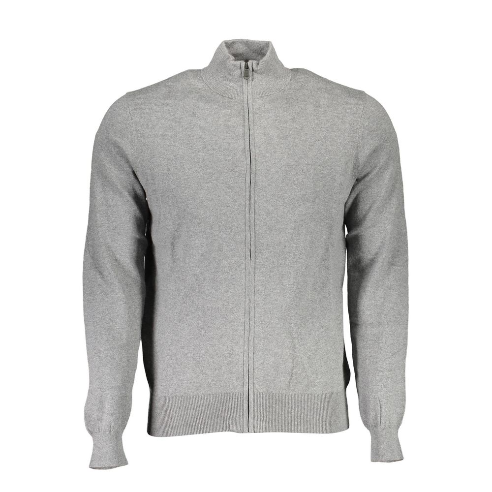 North Sails Grigio Cotton Men Cardigan